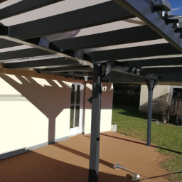 Réaménagement de pergola en aluminium Saint-Louis